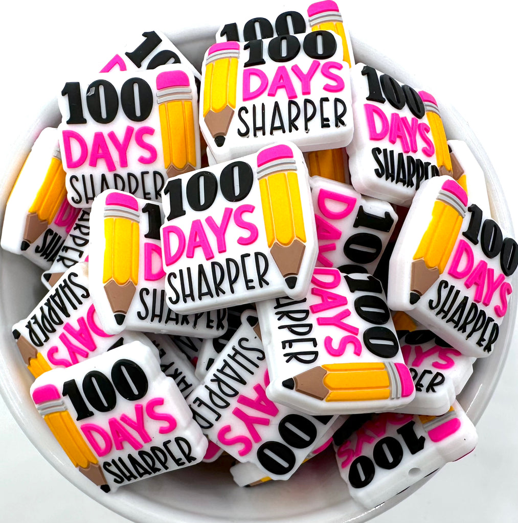 100 Days Sharper Silicone Focal Beads
