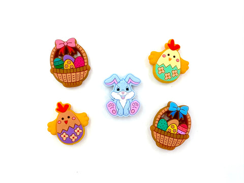 Easter Silicone Bead Focal Pack