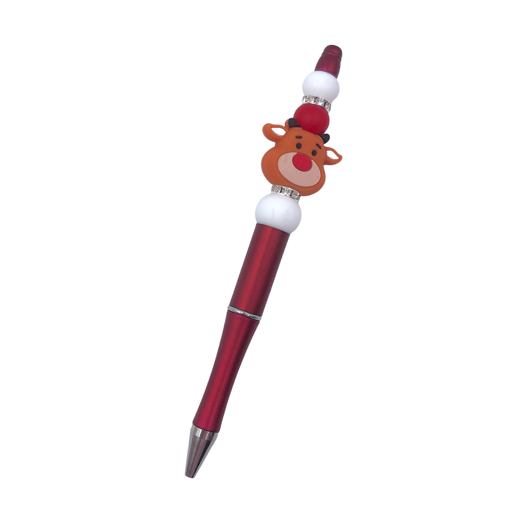 Reindeer Beadable Pen Kit – USA Silicone Bead Supply Princess Bead Supply