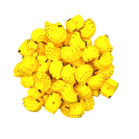 3D Banana Silicone Focal Beads