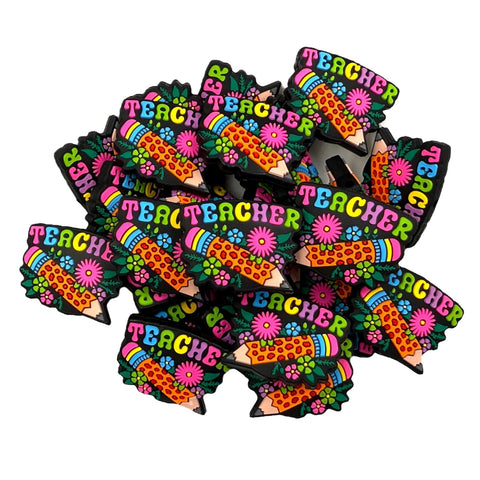 Teacher Silicone Focal Beads