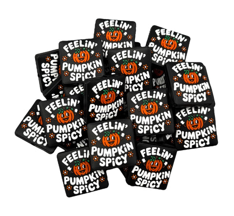 Feelin' Pumpkin Spicy Silicone Focal Beads