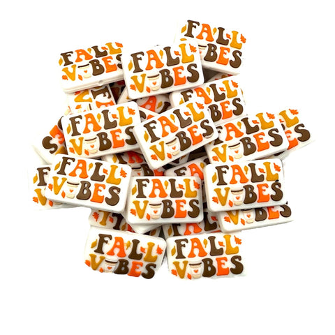 Fall Vibes Silicone Focal Beads