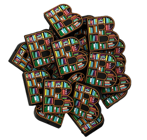 B Book Silicone Focal Beads