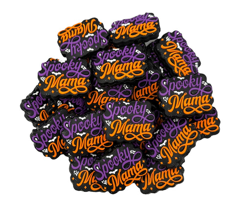 Spooky Mama Silicone Focal Beads