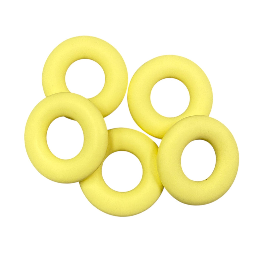 Light Yellow Silicone Donut