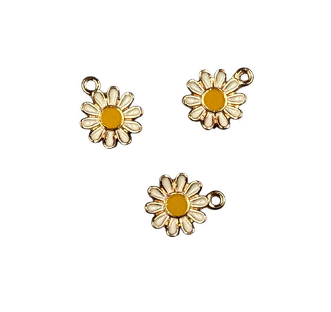 22mm Daisy Flower Charms