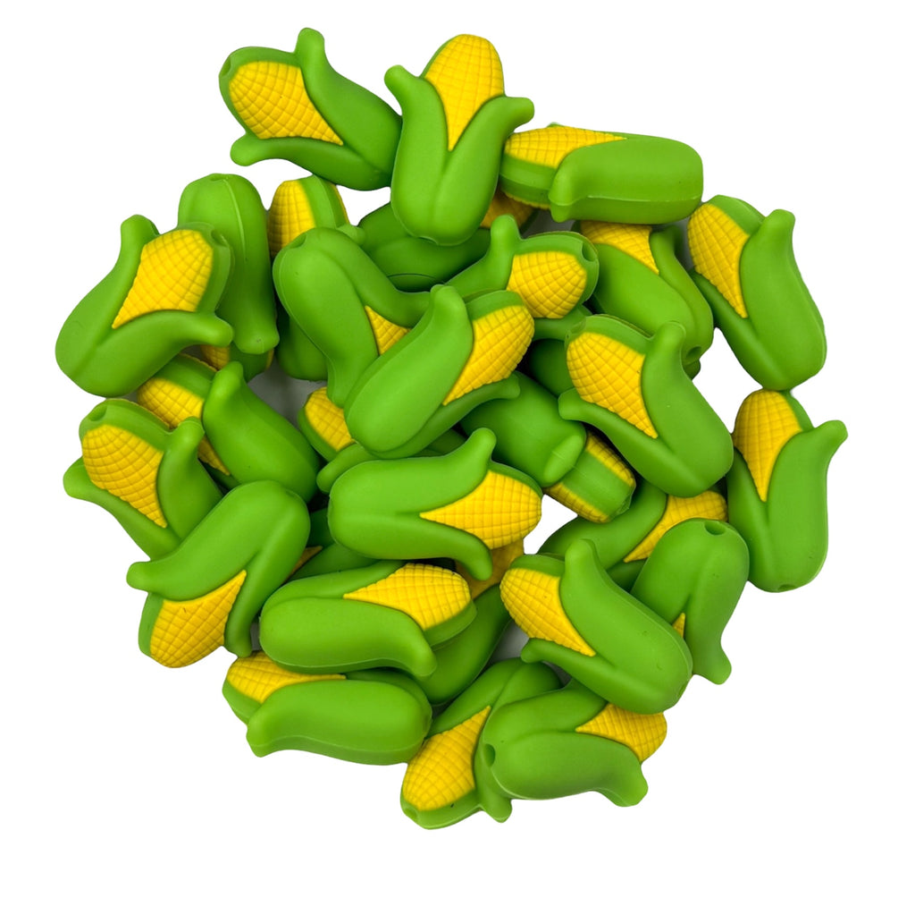 Corn Silicone Beads