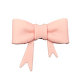 Light Pink 3D Silicone Bow Focal Bead Straw Topper