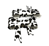 Cow 3D Silicone Bow Focal Bead Straw Topper