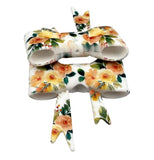 Rose Garden 3D Silicone Bow Focal Bead Straw Topper