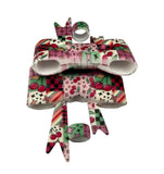 Cherries 3D Silicone Bow Focal Bead Straw Topper