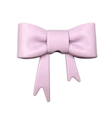 Lilac Purple 3D Silicone Bow Focal Bead Straw Topper