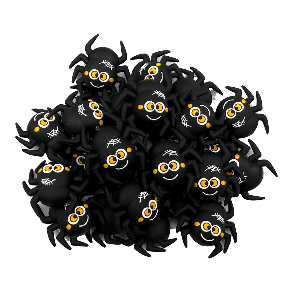 3D Spider Silicone Focal Beads
