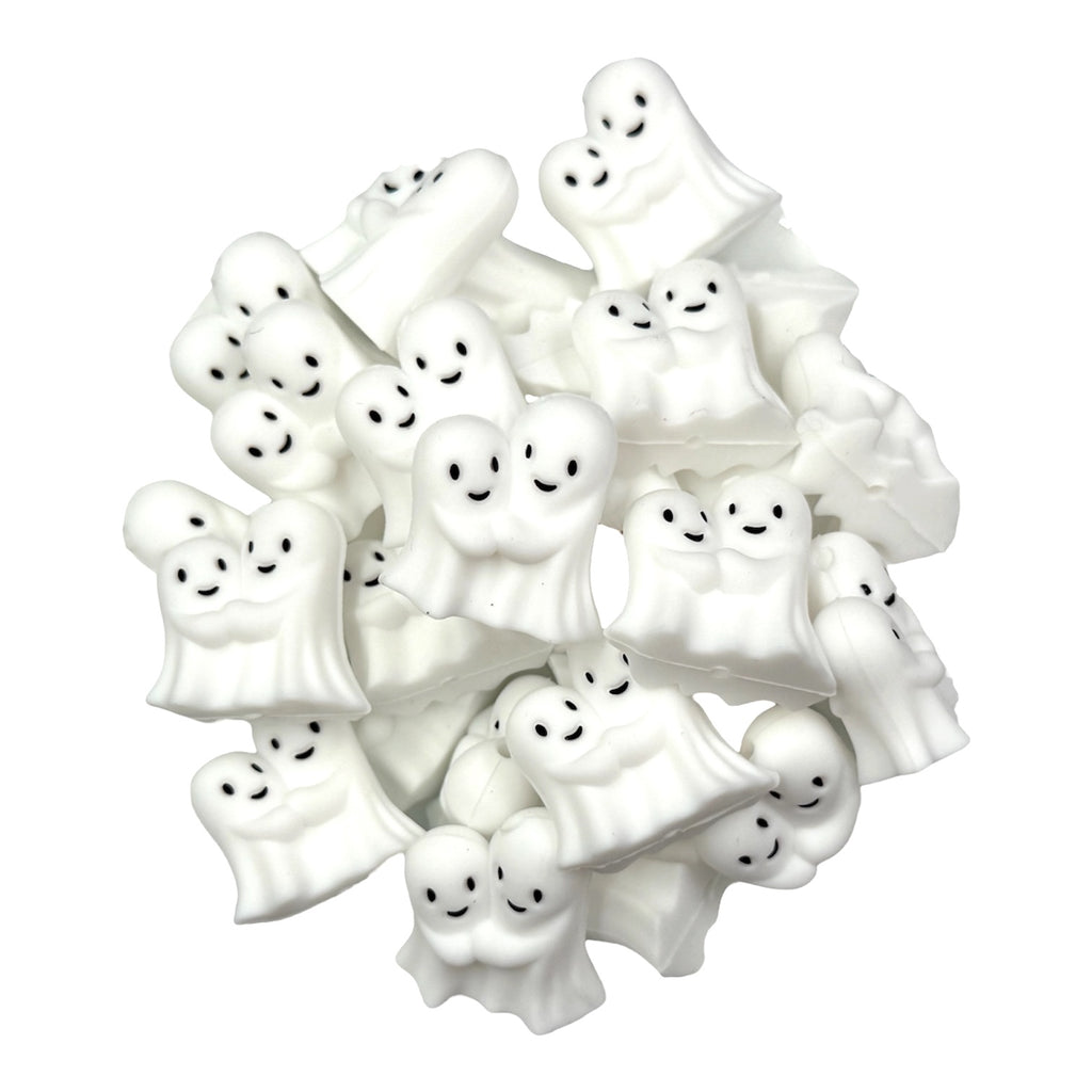 3D Double Ghost Silicone Focal Beads
