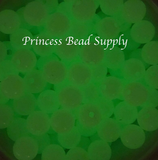 12mm Glow in the Dark Acrylic Beads