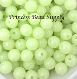 12mm Glow in the Dark Acrylic Beads