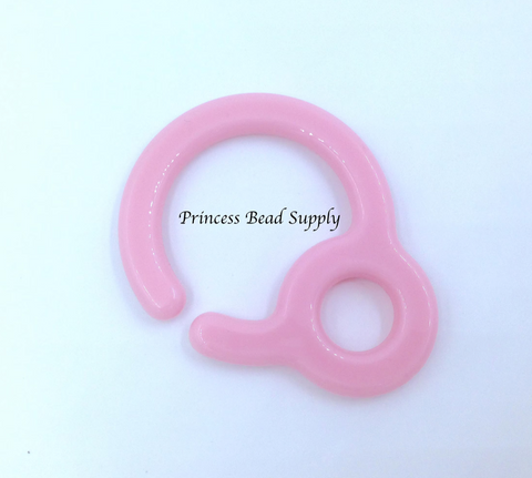 Plastic Stoller Hook--Pink