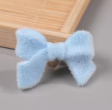Baby Blue Acrylic Bow Beads