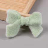 Green Acrylic Bow Beads