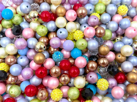 50 16mm Beads, Mix of 16mm Beads
