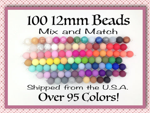 BULK Silicone Focal Bead Grab Bag – USA Silicone Bead Supply Princess Bead  Supply