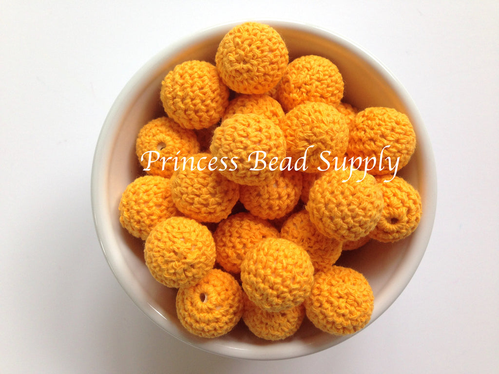 Mango Crochet Wood Beads