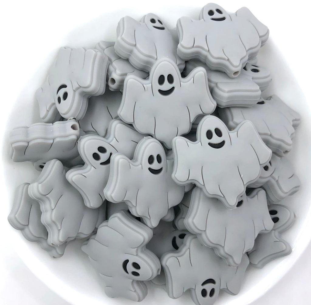 Light Gray Ghost Beads