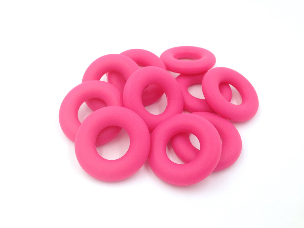 Light Hot Pink Silicone Donut