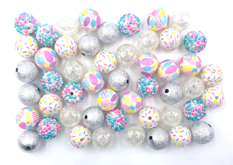 20mm Easter Chunky Bead Mix