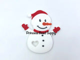 Red Snowman Teether