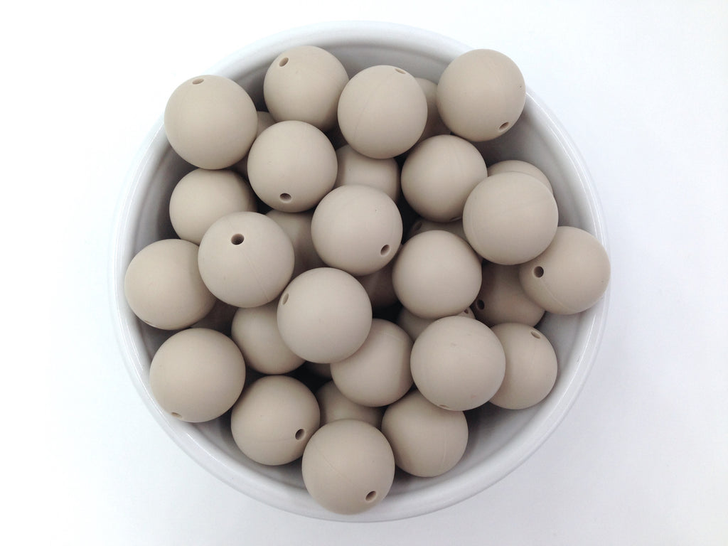 19mm Sandstone Silicone Beads