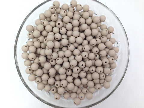 9mm Sandstone Silicone Beads