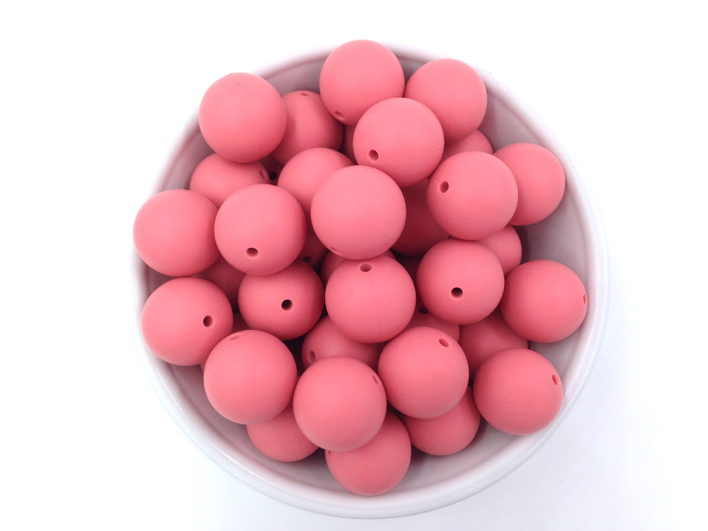 19mm Strawberry Ice Silicone Beads