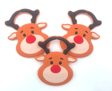 Reindeer Silicone Pendant