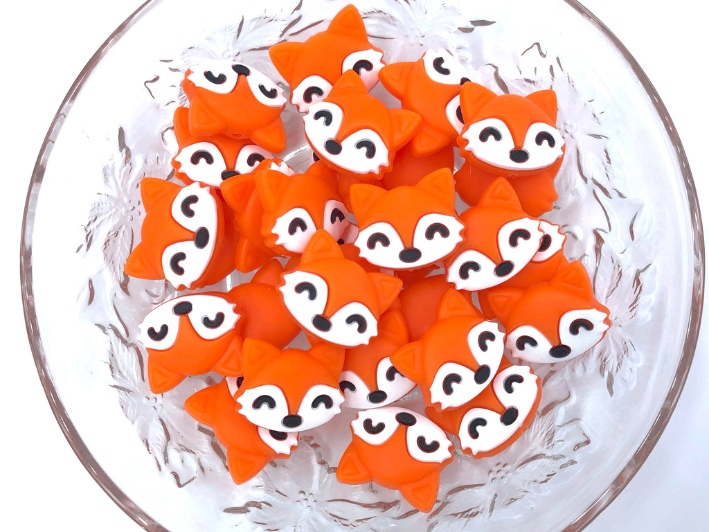 Orange Fox Beads