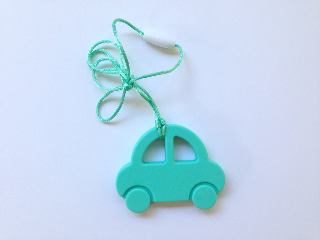 Car Teether--Light Turquoise