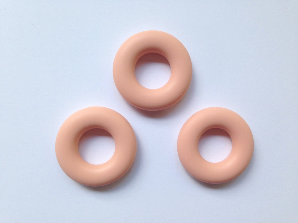 Peach Sorbet Silicone Donut