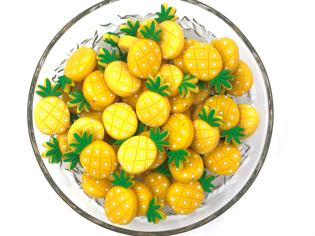 NEW! Pineapple Silicone Beads