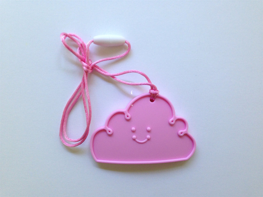 Light Pink Cloud Silicone Teether