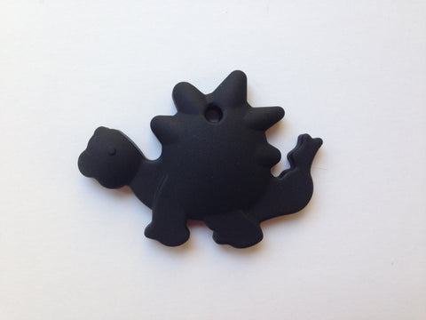 Dinosaur Teether--Black