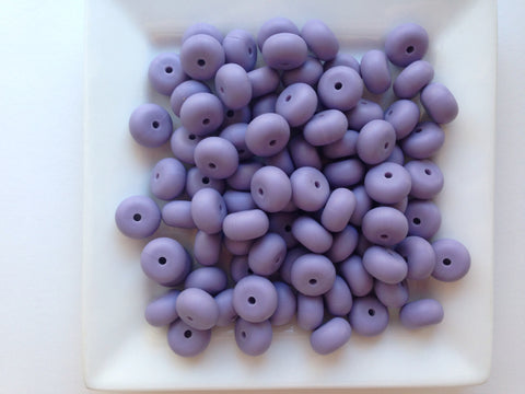 Tropical Lilac Mini Abacus Silicone Beads