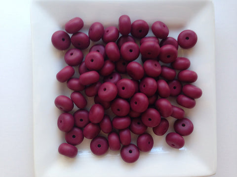 Wine Mini Abacus Silicone Beads