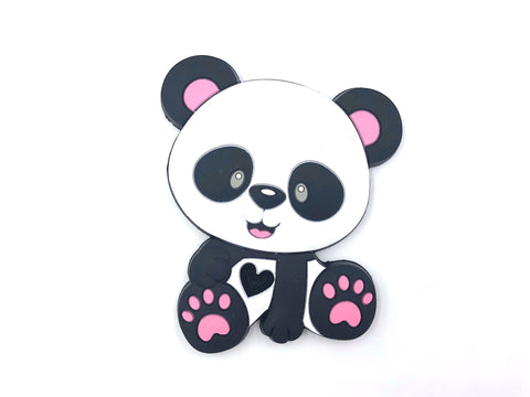 Panda Bear Teether with Pink Paws