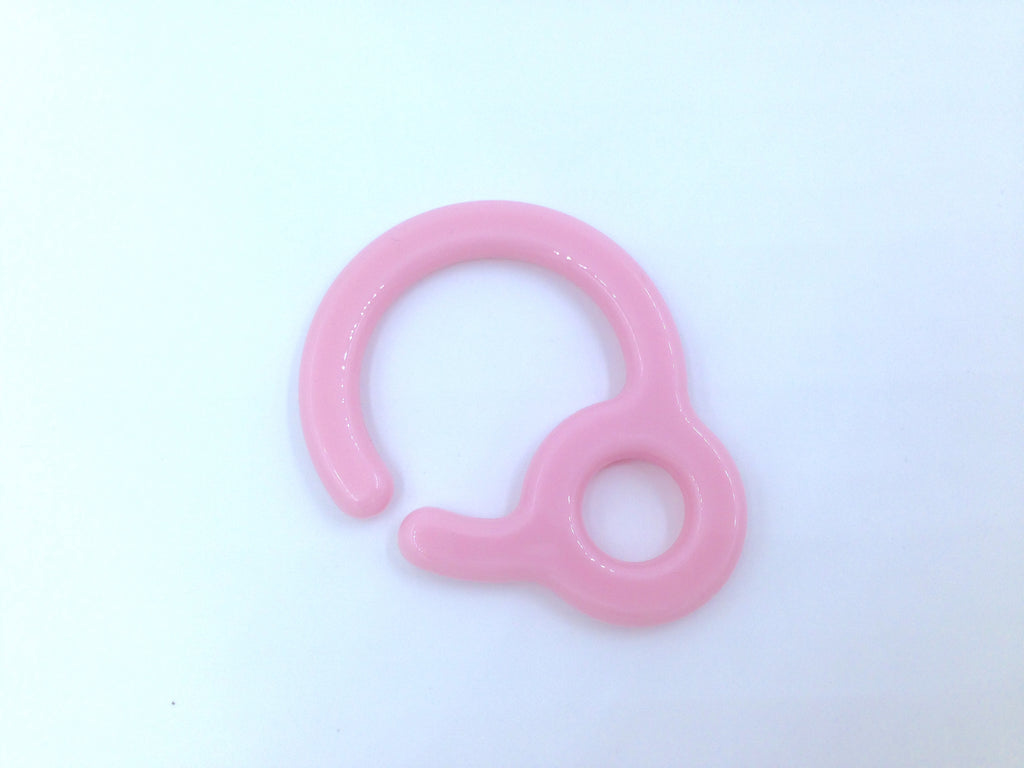 Pink Plastic Ring Link