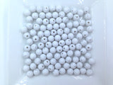 9mm Speckled Silicone Beads