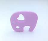 Elephant Silicone Teether--Sweet Lilac
