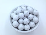 19mm Speckled Silicone Beads