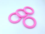 65mm Pink Silicone Ring With Holes