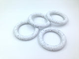 65mm Speckled Silicone Ring With Holes